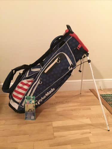 TaylorMade Flex Tech USA Stand Golf Bag with 5-way Dividers (No Rain Cover)