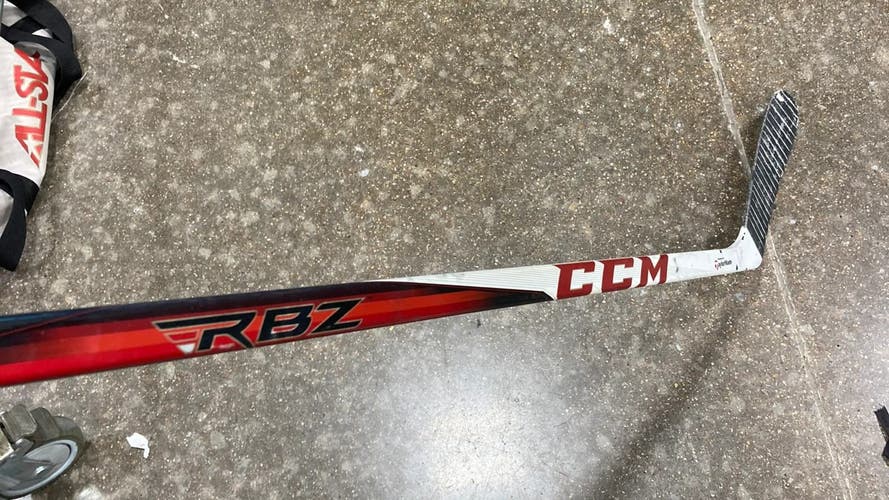 Used Senior RBZ SANFORD PRO STOCK CCM Left Handed Hockey Stick V01