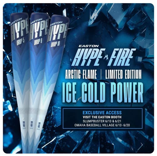 Limited Easton Hype Fire Artic Ice
