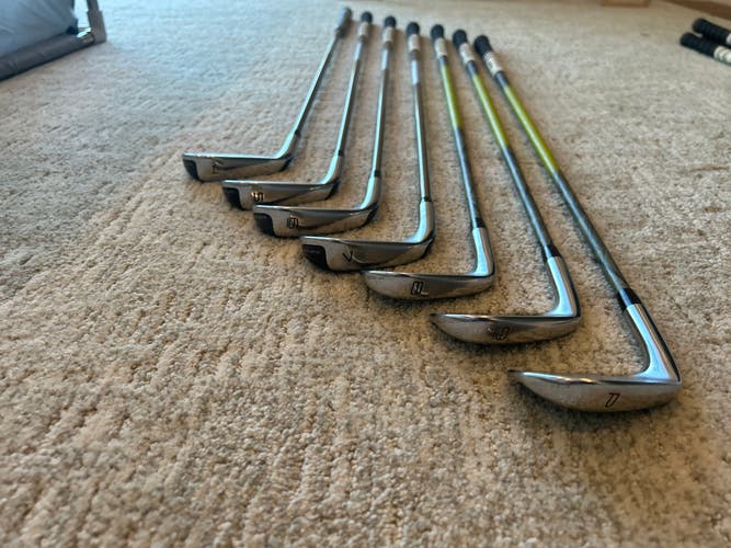 Used Men's Titleist CNCPT-01 & 02 Right Handed Iron Set Graphite Shaft