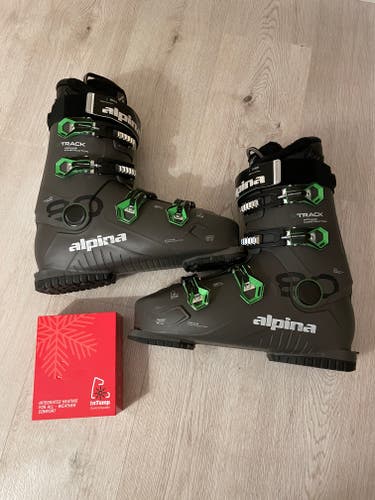 Like New Alpina Heated X-Track 80 Ski Boots