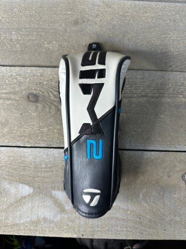 TaylorMade Golf 2021 Sim2 Driver Head Cover - Black/White/Blue