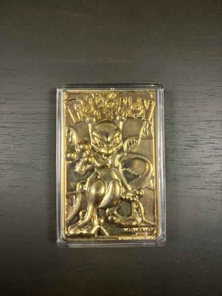 23 Karat Gold Plated Trading Card - Mewtwo | SidelineSwap | Buy and Sell on  SidelineSwap