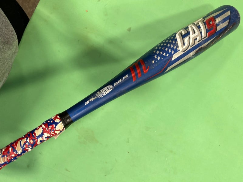 Used USSSA Certified Marucci CAT9 Pastime Bat 26" (-10)