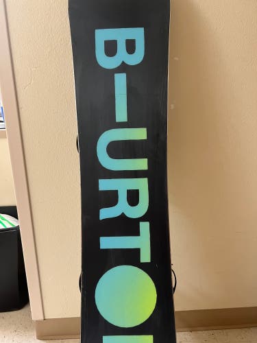 Used Unisex Burton With Bindings Instigator Snowboard