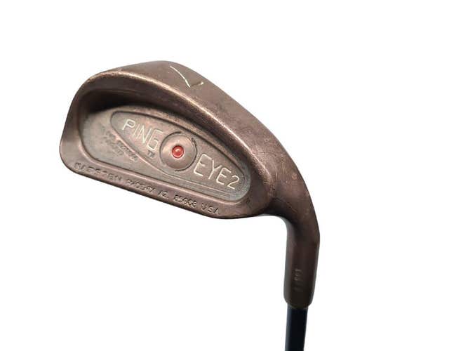 Ping Eye 2 BeCu Golf 7-Iron 37" Inches Golf Pride Grip RH 1 flat