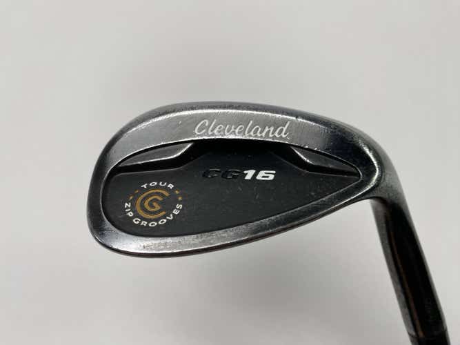 Cleveland CG16 Black Pearl 60* 12 Bounce Traction Wedge Steel Mens RH
