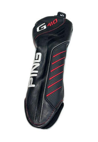 Ping G410 Black/White/Red 5 Wood Headcover Cover G 410
