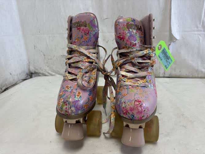 Used Impala Cynthia Rowley Floral Womens Size 10 Roller Skates - Excellent