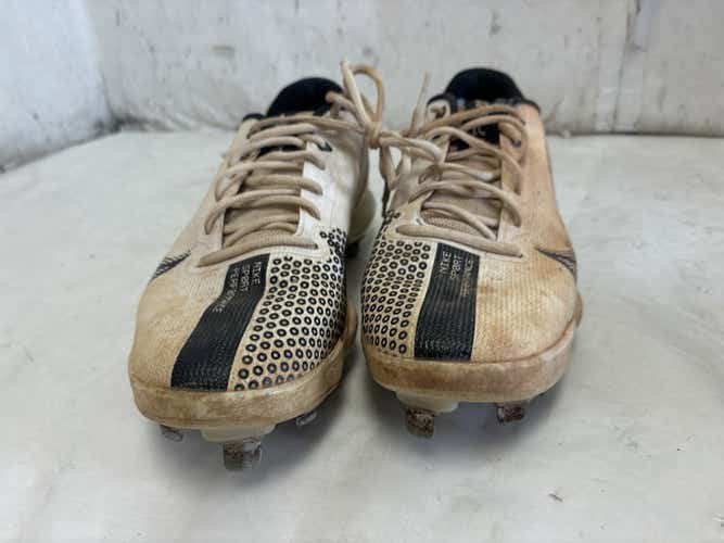 Used Nike Force Zoom Trout Cq7224-101 Mens 11.5 Metal Baseball Cleats