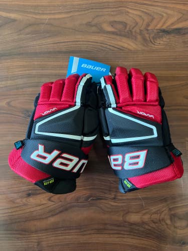 New Senior Bauer Vapor Hyperlite Gloves 13"