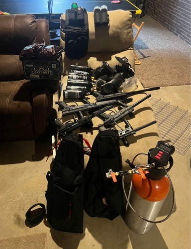 Used  Paintball Package