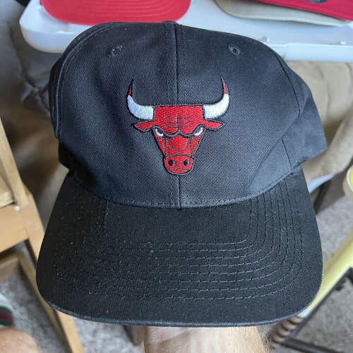 Vintage Chicago Bulls USPS Snapback Hat Cap