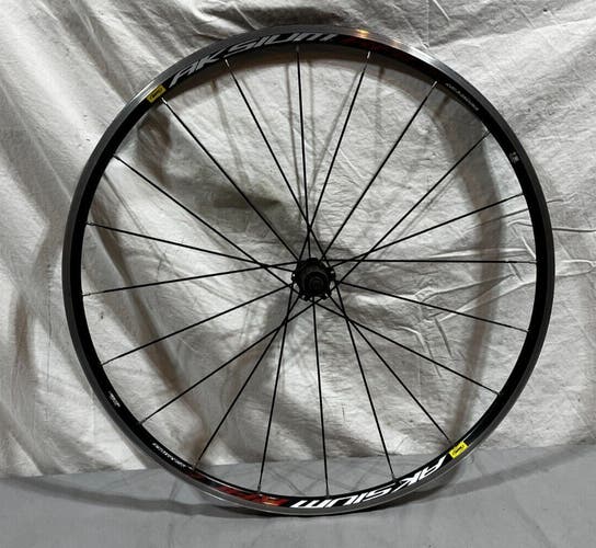 Mavic Aksium Race 20-Bladed Spoke Tubeless 622x15/700C Black Aluminum Rear Wheel