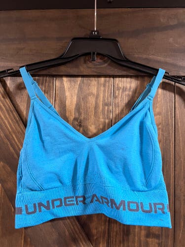 Blue Used Women's Under Armour Compression