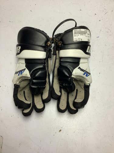 Used Warrior Hypno Iv 12" Men's Lacrosse Gloves