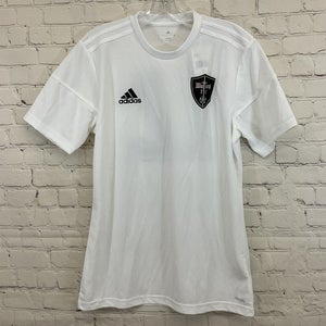 Adidas Adult Mens Squadra 17 BJ9176 Mutiny FC Small White SS Soccer Jersey NWT