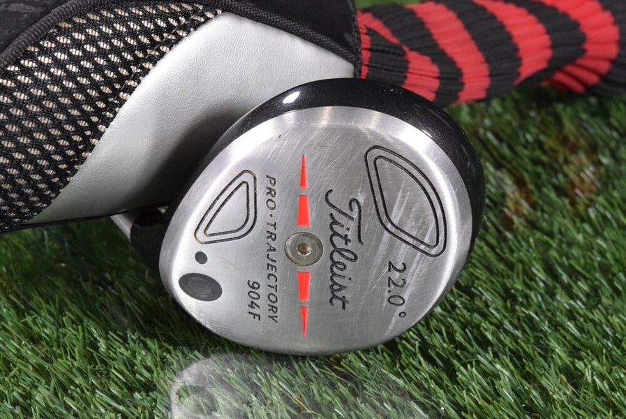 TITLEIST PRO TRAJECTORY 904F 22 7 WOOD GRAPHITE DESIGN REGULAR FLEX  & HEADCOVER