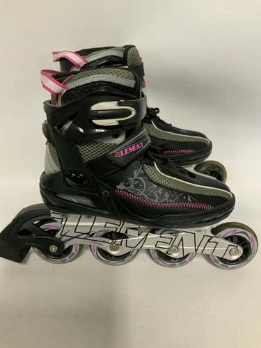 Used 5th Element Rollerblades Senior 8 Inline Skates - Rec And Fitness