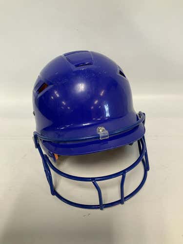 Used Schutt Blue M L Baseball And Softball Helmets