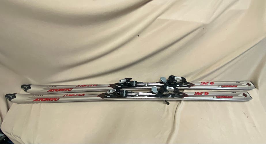 Used Men's Atomic 190 cm B Carv-X 9.26 Skis With Bindings