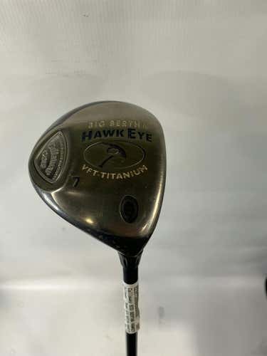 Used Callaway Big Bertha Hawkeye 7 Wood Regular Flex Graphite Shaft Fairway Woods