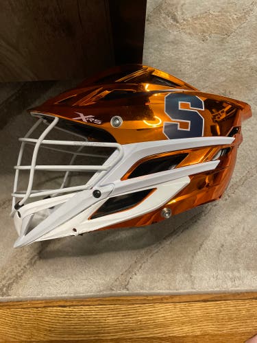Game Used Syracuse Helmet