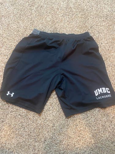 UMBC Lacrosse Black Team Issued Large Shorts