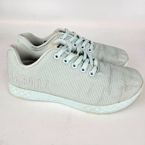 Nobull Trainer SuperFabric Mint Green Low Top Athletic Shoes Women's Size: 7.5