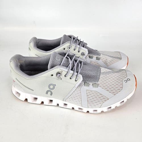 On Cloud 5 Womens Gray Shadow Athletic Running Shoes Sneakers Size 8