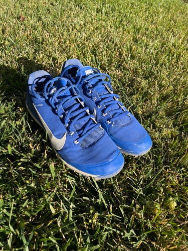 Nike Air Clipper Metal cleats blue Size 10 (Women's 11) Low Top