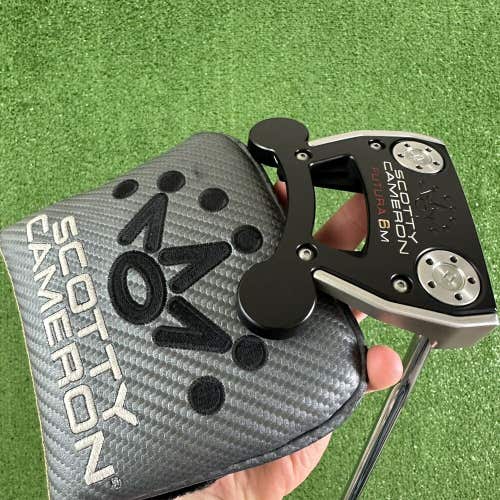 Scotty Cameron FUTURA 6M Mallet Putter 34” with HeadCover Right Handed