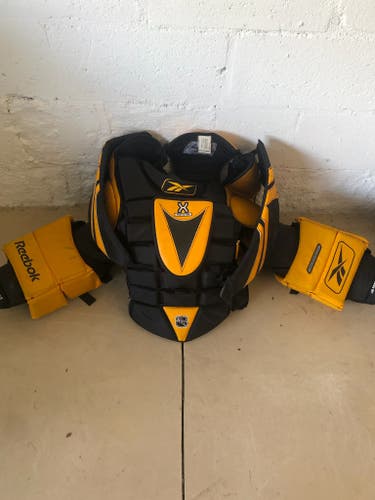 Used Small Reebok Premier (RBK) Goalie Chest Protector