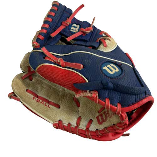 Used Wilson Left Hand T-ball 10" Fielders Gloves