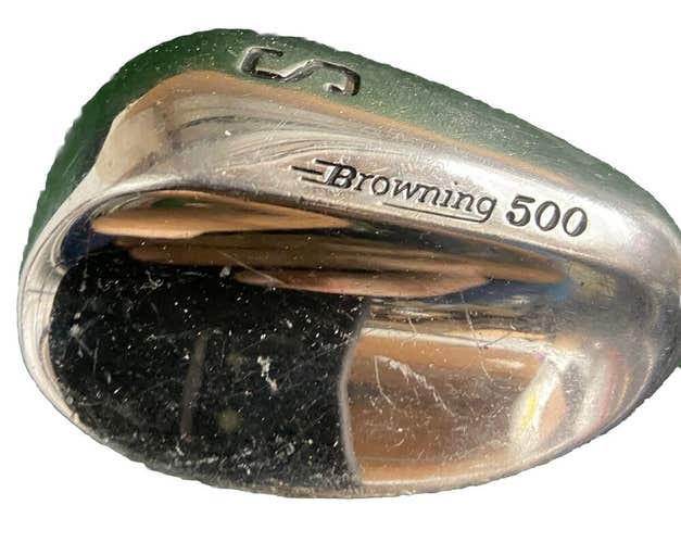 Browning 500 Sand Wedge Regular Steel 35.5" Men's RH Vintage Golf Pride Grip