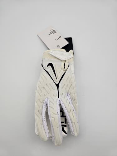 Nike Superbad 6.0 Football Gloves White Magnigrip Men's Size Medium