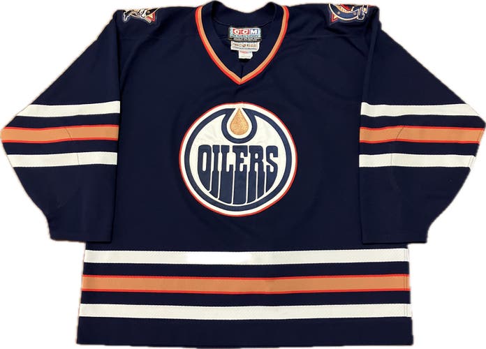 Edmonton Oilers Blank CCM Center Ice NHL Hockey Jersey Size 54