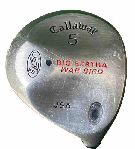 Callaway Big Bertha War Bird 5 Wood 19* Men's RH RCH 90 Stiff Graphite 41.5" HC