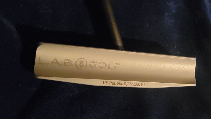 Silver Used Unisex L.A.B. Golf Blade Lab Right Handed Putter Uniflex 34"