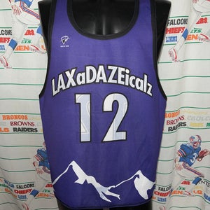 LAXaDAZEicalz Reversible Lacrosse Pinnie Jersey XXL #12