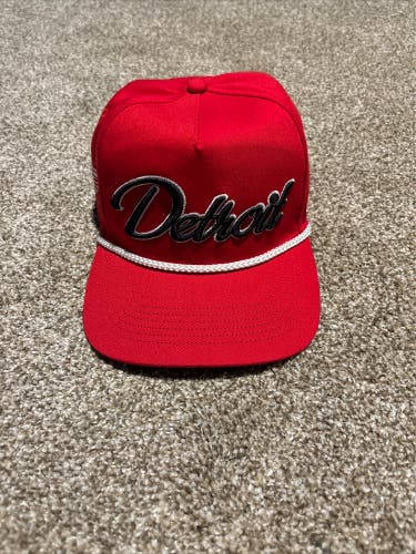 Detroit Red Wings 47 Hitch Rope Hat