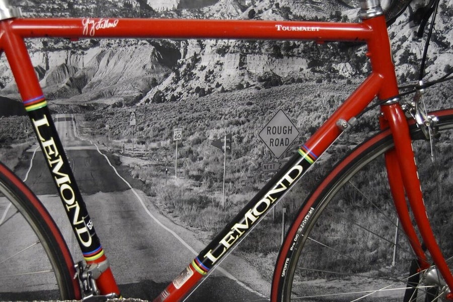 LEMOND TOURMALET ROAD BIKE SIZE L, 55 CM, 21 SPEED, ALUM & CARBON fork