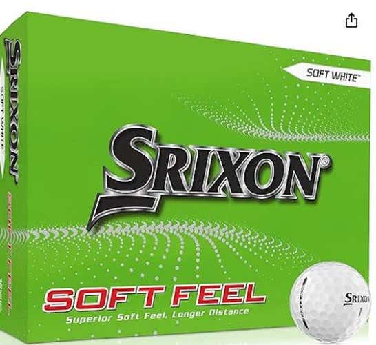 New Srixon Soft Feel Golf Balls