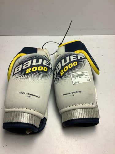 Used Bauer Ep 2000 Lg Hockey Elbow Pads