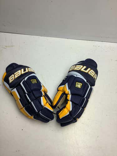 Used Bauer Supreme Total One 11" Hockey Gloves