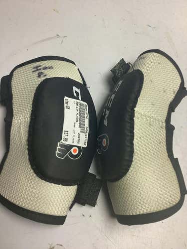 Used Ccm Ltp Flyers Sm Hockey Elbow Pads