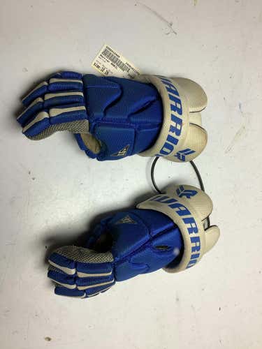 Used Warrior Rabil 10" Junior Lacrosse Gloves