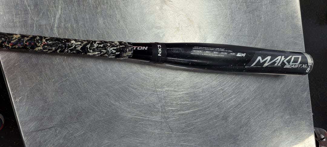 Used Easton Mako Beast Xl Yb17mk10 30" -10 Drop Youth League Bats