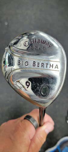 Used Callaway Big Bertha 9 Hybrid Ladies Flex Graphite Shaft Hybrid Clubs