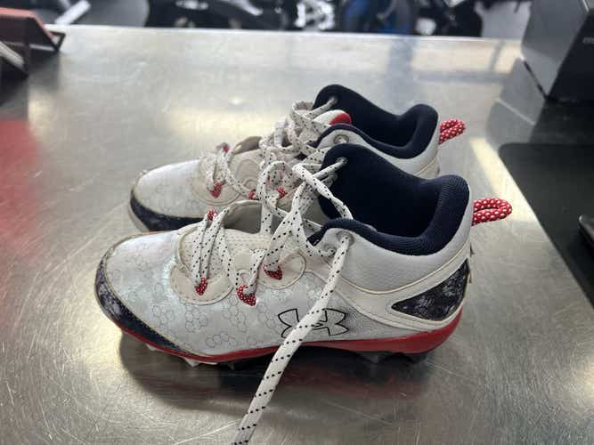 Used Under Armour Shoe Junior 01 Baseball And Softball Cleats